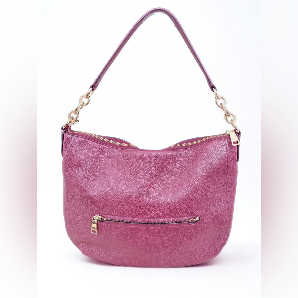 Coach Chelsea Hobo 32 in Cherry Pebble Leather – Pre-❤️ in EUC - Picture 5 of 12